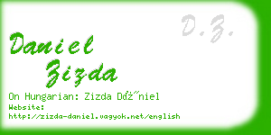 daniel zizda business card